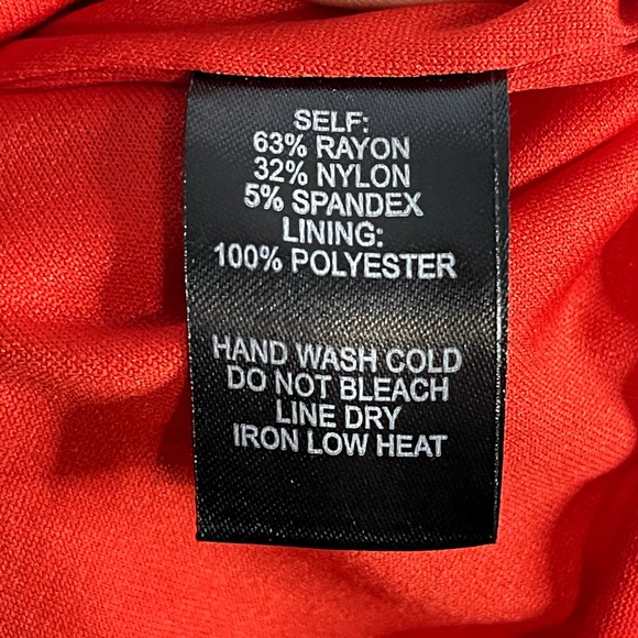 Lulus Red Ruffled Bodycon Mini Dress | Stretchy | Adjustable Straps | Size Large - Picture 7 of 7